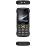Qubo ST-002 4G - Teléfono Móvil Rugerizado para Personas Mayores, Resistente Agua/Polvo IP68, Pantalla 2.8", Dual SIM, Negro